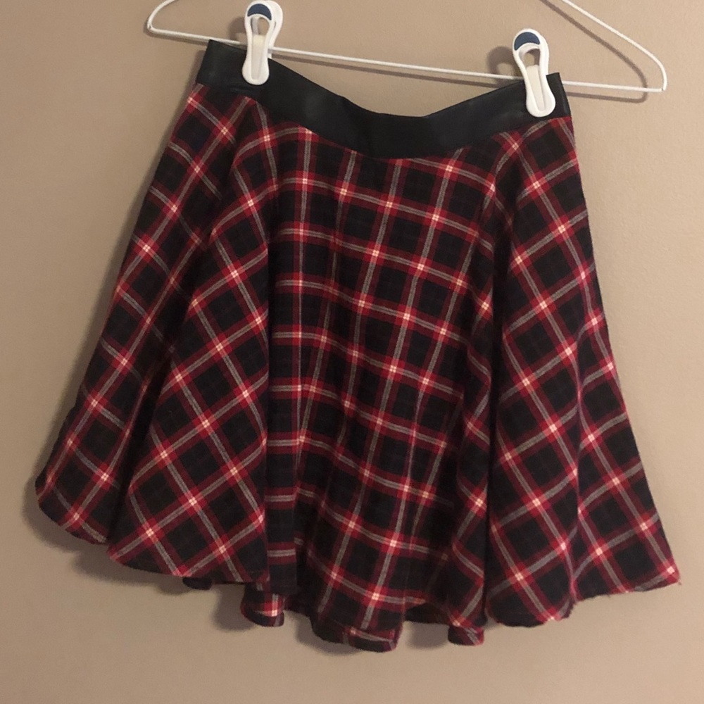 Plaid Skirt